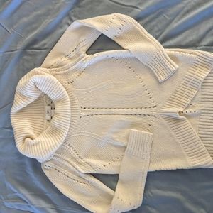 Women's lost cowl neck sweater